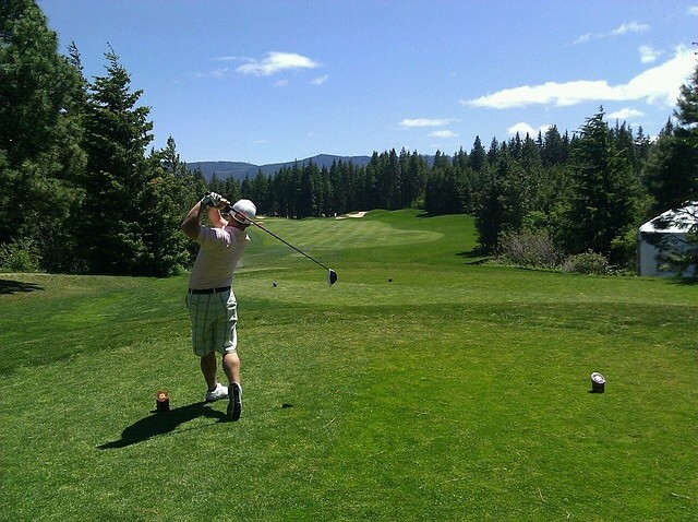 Golf odpal (Velký obrázek)